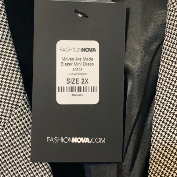 Blazer Mini Dress - Picture 2 of 5